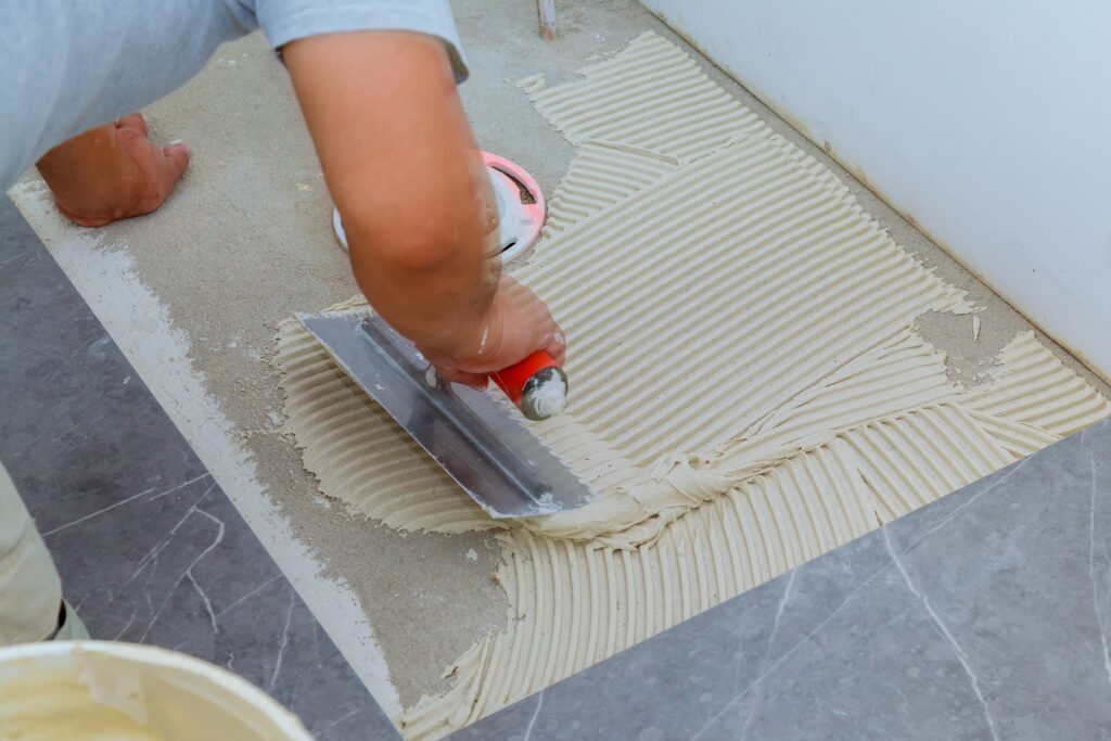 floor tiles installation ceramic tiles and tools f NQ5SY9M